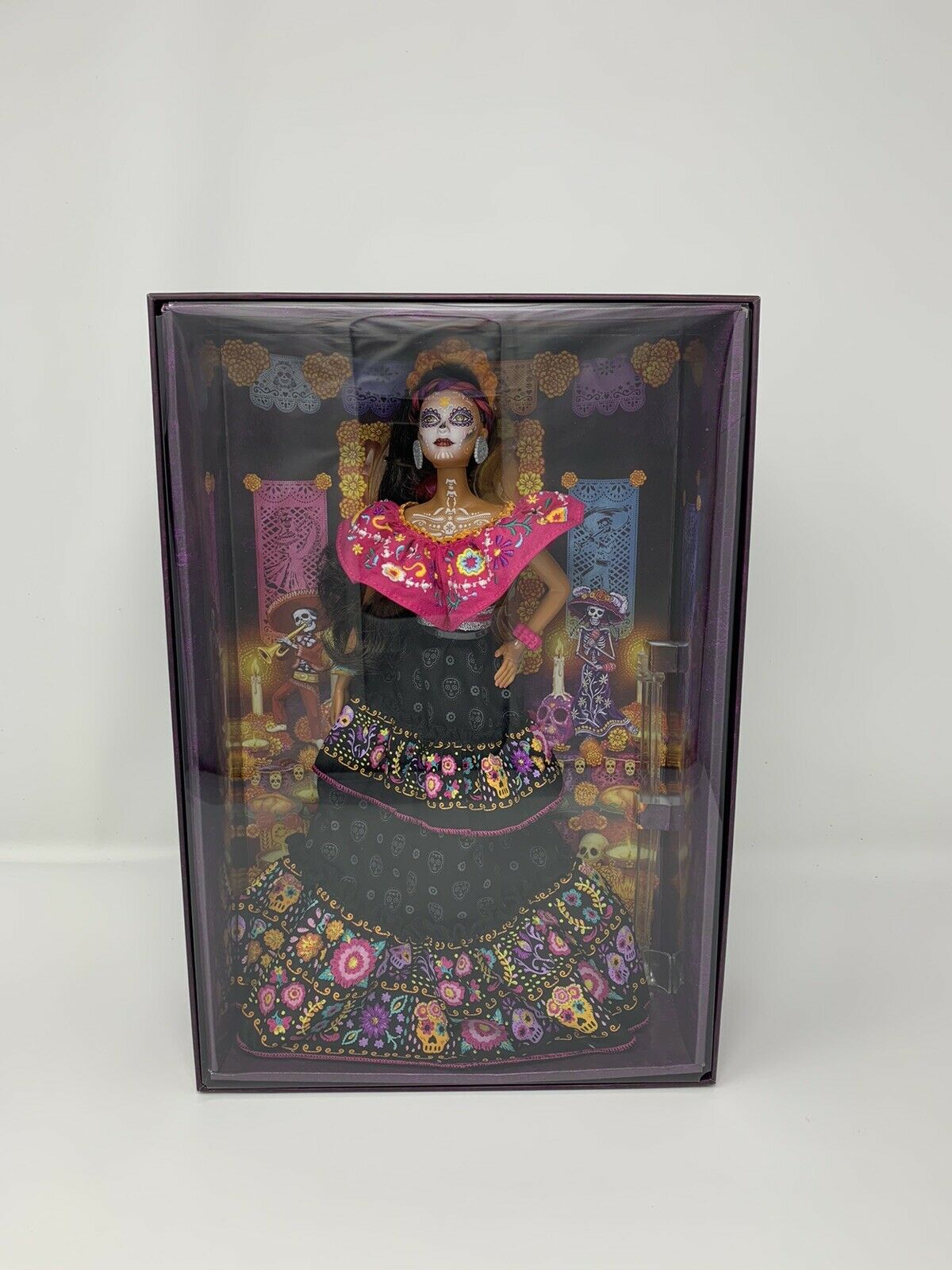 Barbie 2021 Dia De Los Muertos (day Of The Dead) Doll, Free Same Day Shipping