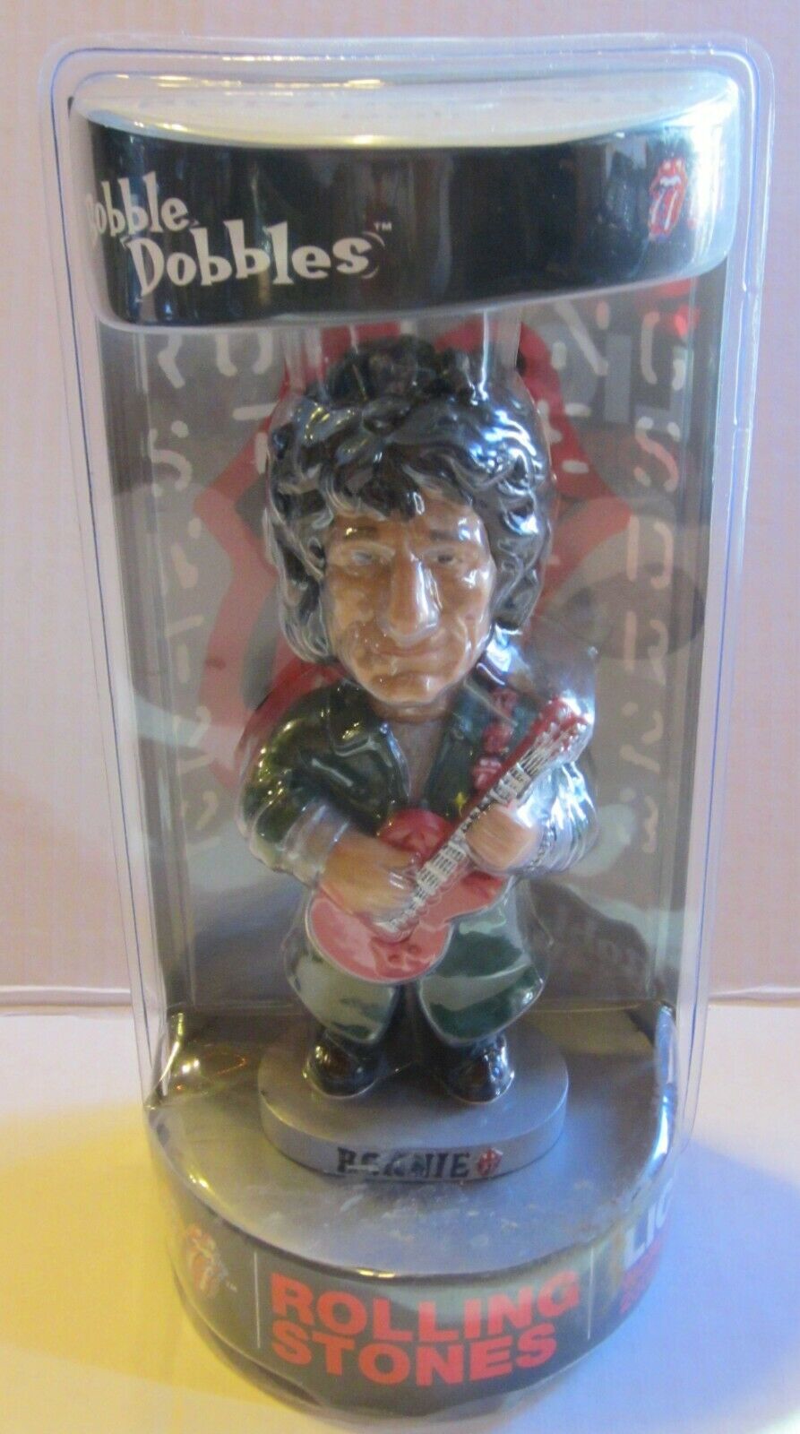 New Rolling Stones Bobblehead Ron Wood The 2002 Original Packaging