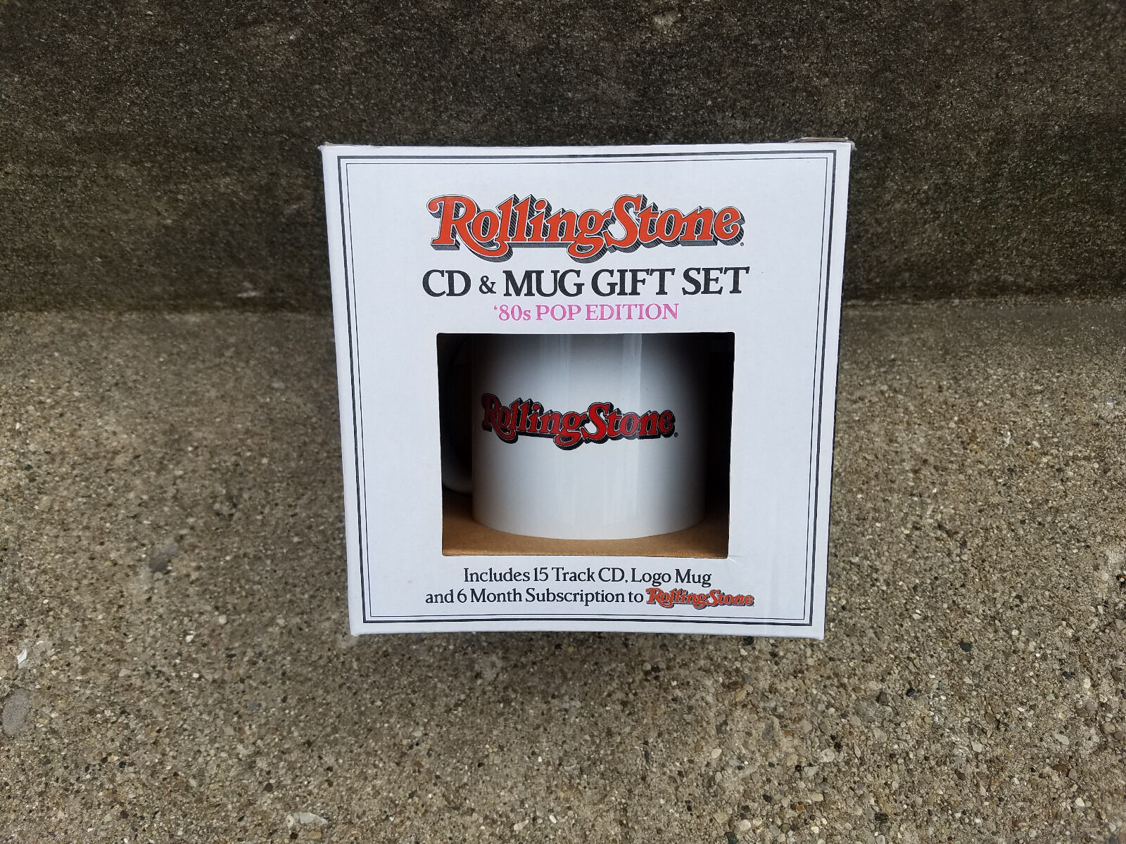 Rolling Stone Magazine 80's Edition Cd And Mug Gift Set