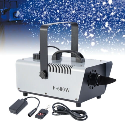 Hight Power 600w Snow Machine Stage Dj Show Christmas Snowflake Effect Machine