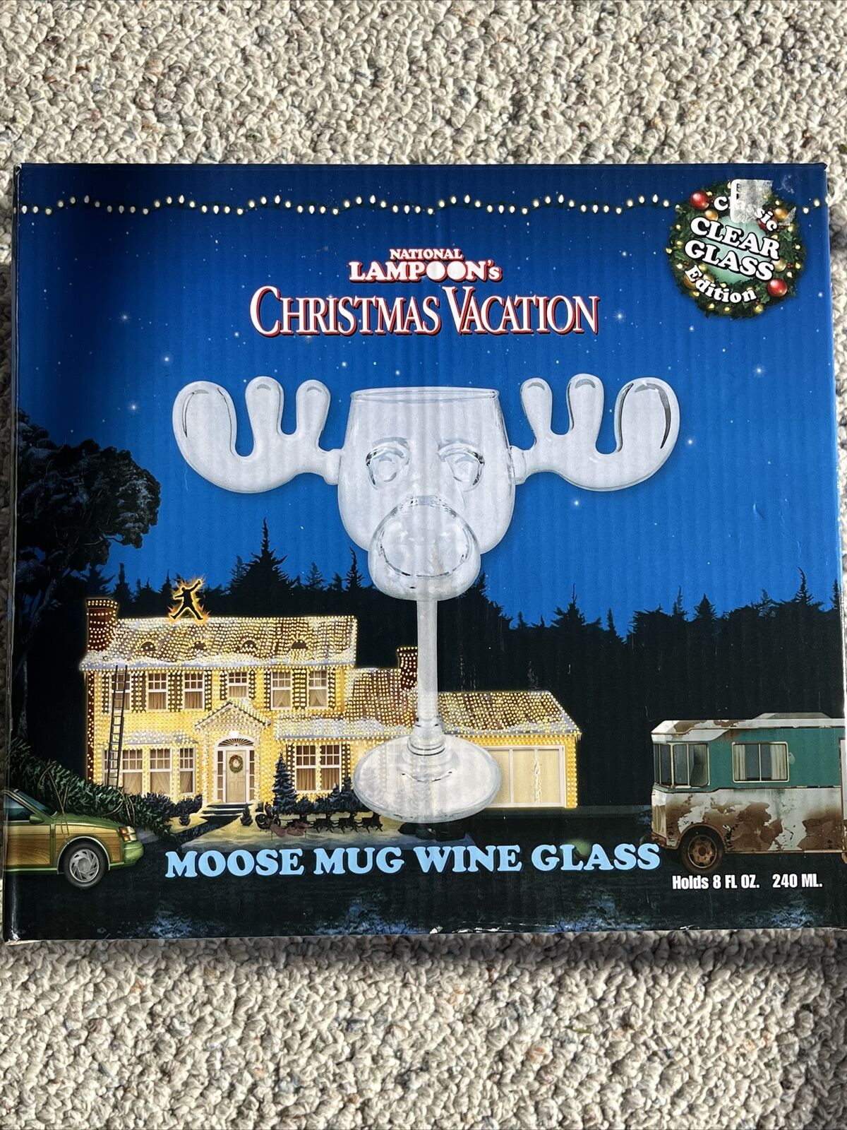 National Lampoon’s Christmas Vacation Moose Mug Wine Glass
