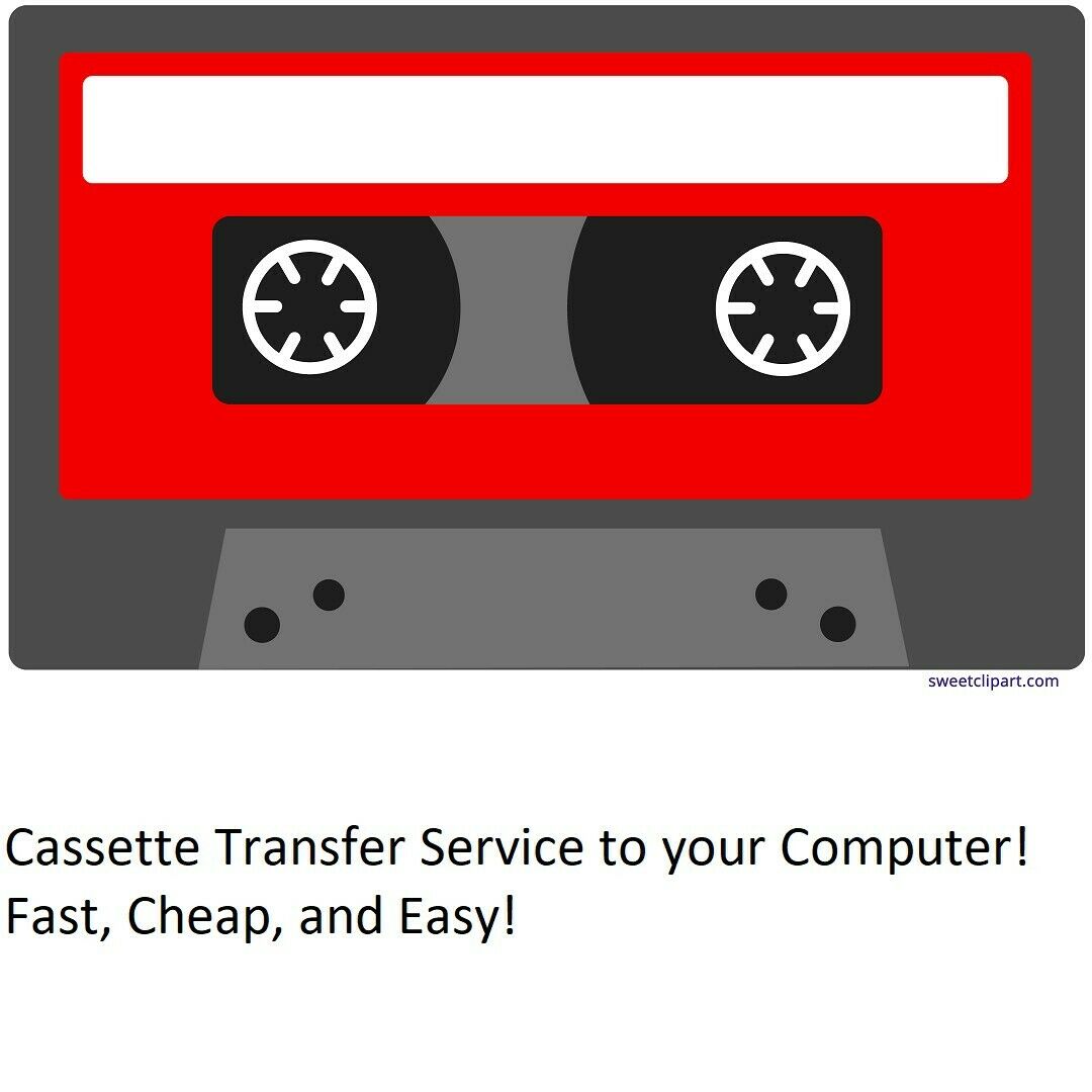 Fast Audio Cassette Transfer Service To Your Computer! Download Via Google Drive