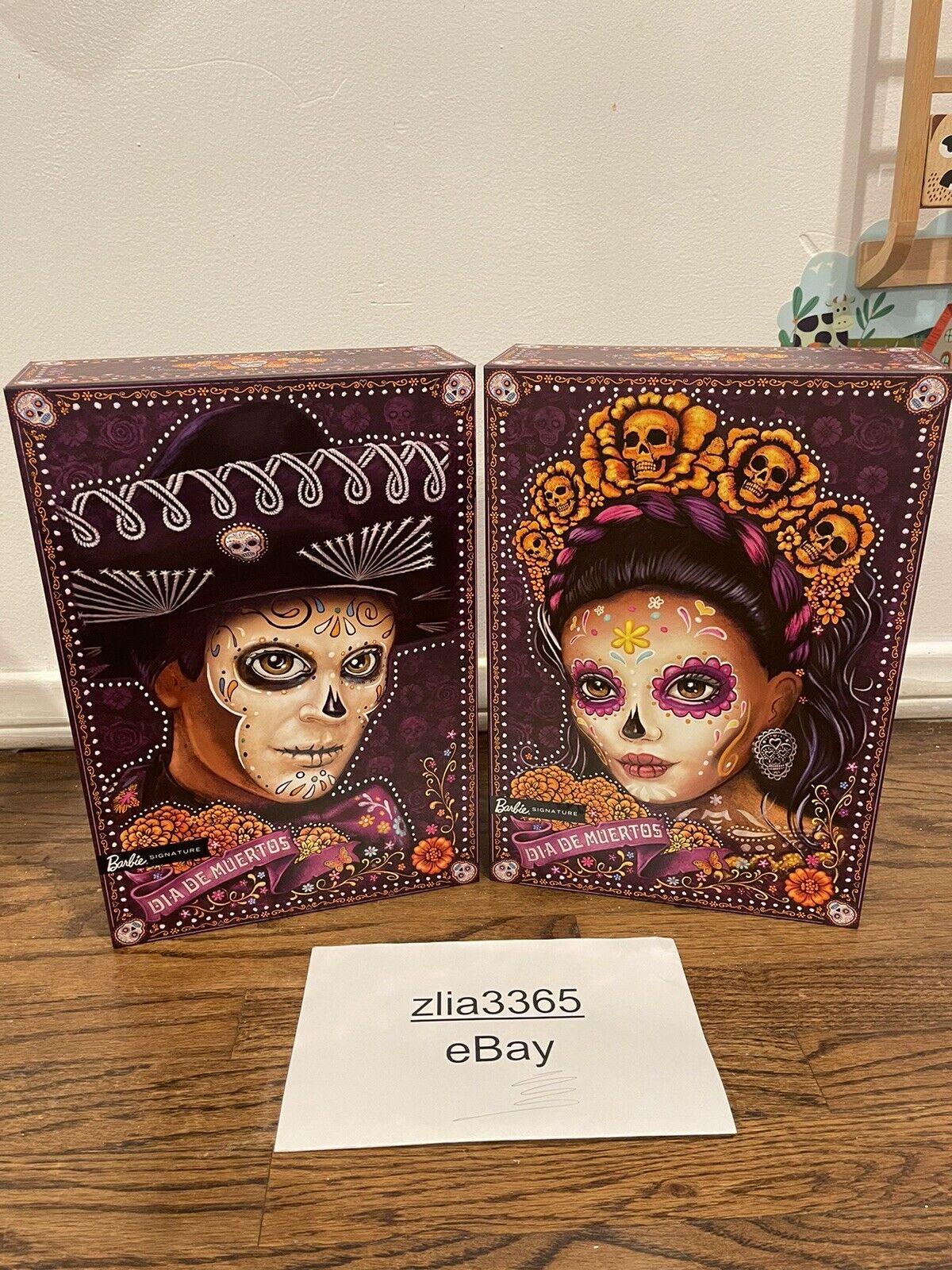 Barbie And Ken Dia De Los Muertos Doll Set 2021 Day Of The Dead In Hand Ship Now