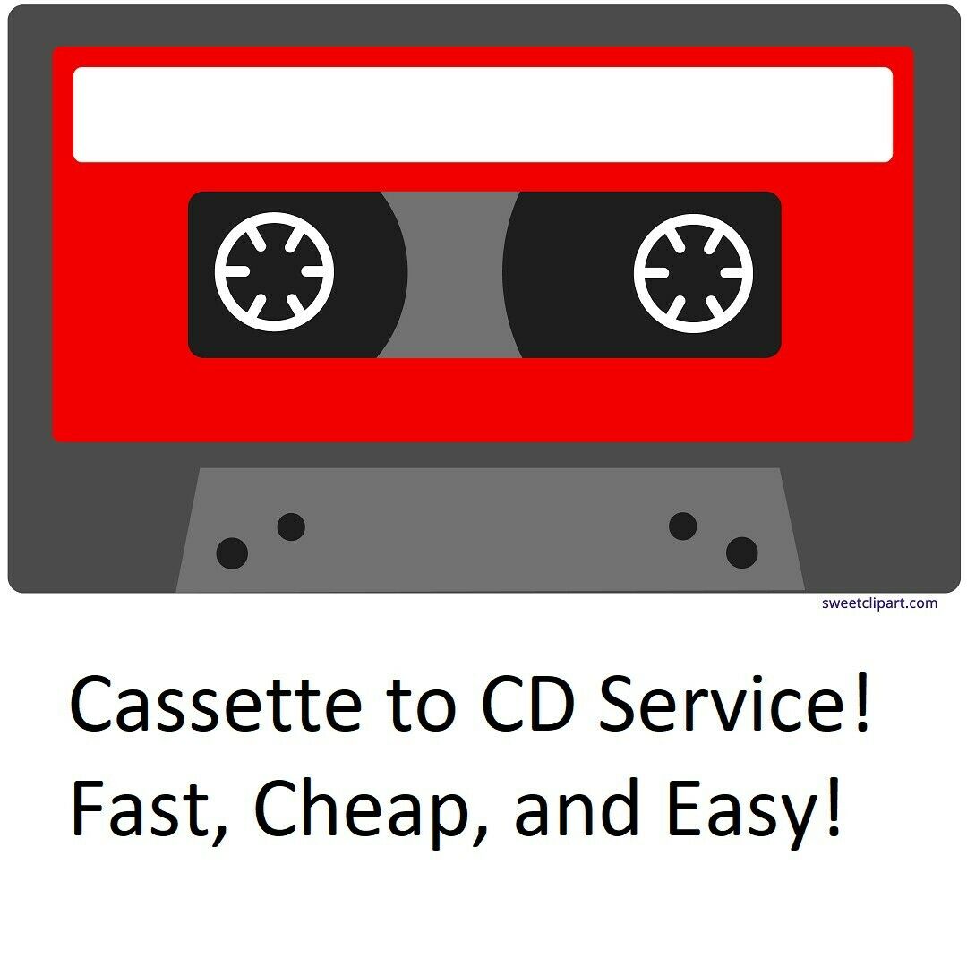 Fast Audio Cassette Transfer Service To Cd!